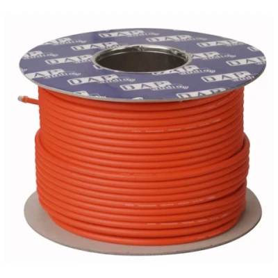 Afbeelding van DAP MC 216 Rood microfoon line Kabel 100 meter op Rol