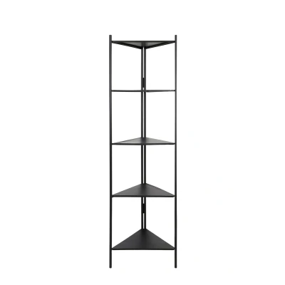 Afbeelding van Light &amp; Living Display stellingkast zwart Metaal