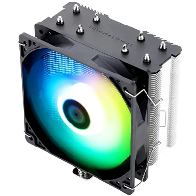 Afbeelding van Thermalright AssassinX120 SE ARGB CPU luchtkoeler, AX120 ARGB, 4 Heat Pipes, TL C12C S PWM stille ventilator koeler met FDB lagers, voor AMD AM4 /Intel 1700/1150/1151/1200