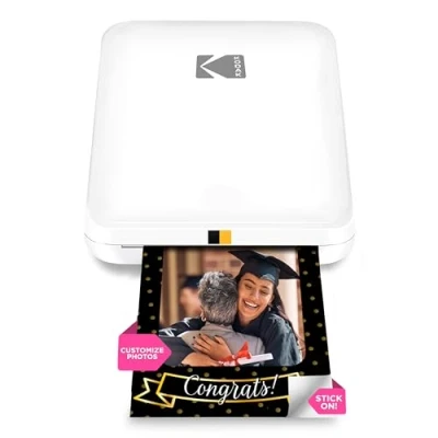Afbeelding van Instant mobiele fotoprinter KODAK Step Printer Slim 5,1 x 7,6 cm foto&quot;;s zinkpapier iOS en Android