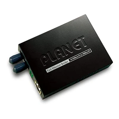 Afbeelding van Planet FT 801 netwerk media converter 100 Mbit/s 1310 nm Multimode, Single mode Zwart