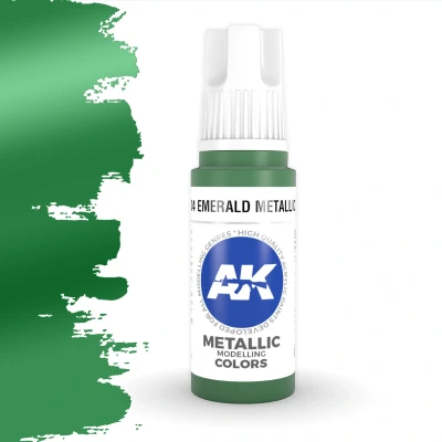 Afbeelding van Emerald Metallic Green Modelling Colors 17ml AK11204