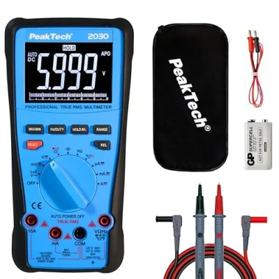 Afbeelding van PeakTech 2030 True RMS 1000 V digitale multimeter 6.000 counts