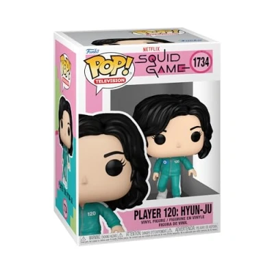 Afbeelding van Funko POP! TV: Squid Game S3 Player 120: Hyun Ju inktvis figuur van vinyl om te verzamelen cadeau idee officiële merchandising speelgoed voor kinderen en volwassenen tv fans