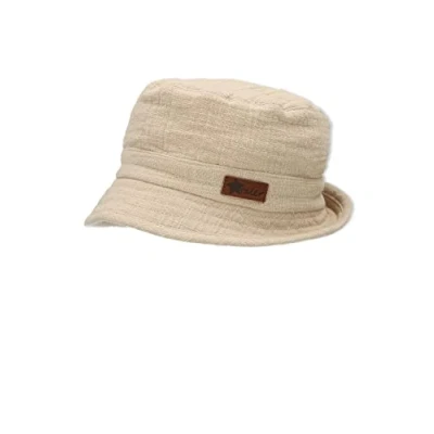Afbeelding van Sterntaler Peaked cap met nekbeschermingsstrepen beige