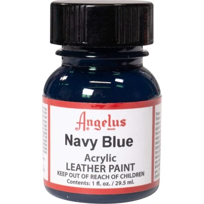 Afbeelding van Angelus leerverf Marineblauw 29,5ml