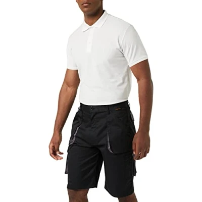 Afbeelding van Portwest Texo Contrast Korte Broek maat Medium, Black