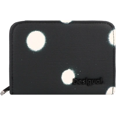 Afbeelding van Desigual Droplets Portemonnee, Dames, Maat: One Size, Black