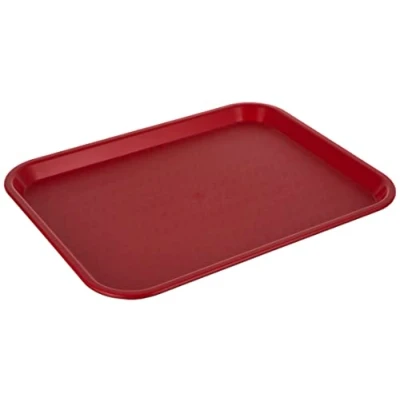 Afbeelding van Garcia de Pou 132.04 Polypropyleen Fast Food Tray, 27,5 x 35,5 cm, Overige, Rood