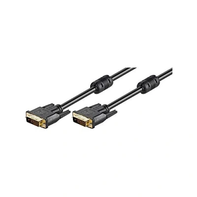 Afbeelding van DVI D Full HD kabel Dual Link, vergulde connector Link (24 + 1 pin)&gt; pin)