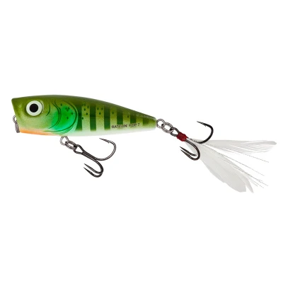 Afbeelding van Salmo Rattlin Pop 7cm Surface Clear Ayu (incl. rattles) Popper