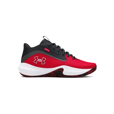 Afbeelding van Under Armour Performance Lockdown Basketbalschoenen, Maat: 44.5, Red Leer/ synthetisch