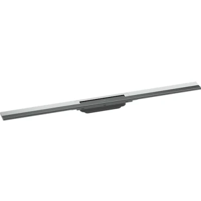 Afbeelding van hansgrohe RainDrain Flex 900 56045000 in te korten chroom afgewerkte set douchegoot