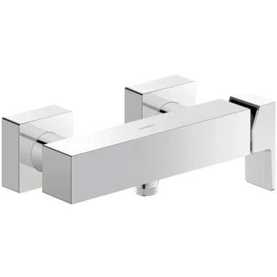 Afbeelding van Duravit, Badkamermeubels, Manhattan ééngreeps opbouw douchemengkraan, verbruiker 1, MH4230000