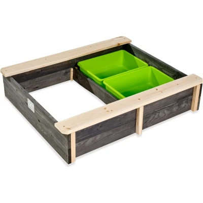 Afbeelding van EXIT Aksent houten zandbak 94x77cm