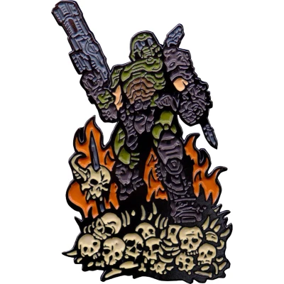 Afbeelding van Doom Eternal Pin Badge Guy Limited Edition