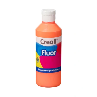 Afbeelding van Plakkaatverf Creall fluor oranje 250ml