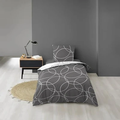 Afbeelding van Douceur d&#039;Intérieur beddengoed, dekbedovertrek, polyester, meerkleurig, 220 x 240 cm, 140 200 cm