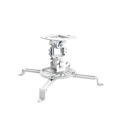 Afbeelding van conecto Plafondbeugel voor beamer, kantelbaar (+/ 15), draaibaar 360, afstand plafond 15cm, draagvermogen max. 13,5kg, universeel montagebereik 5,4 32 cm, zwart SA CC50280 B
