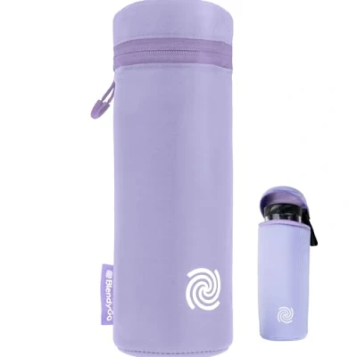 Afbeelding van Thermische beschermhoes voor mixer BlendyGo 3 smoothie klein, maker, mini blender, draagbare USB, blender 550 ml (Lavendel)
