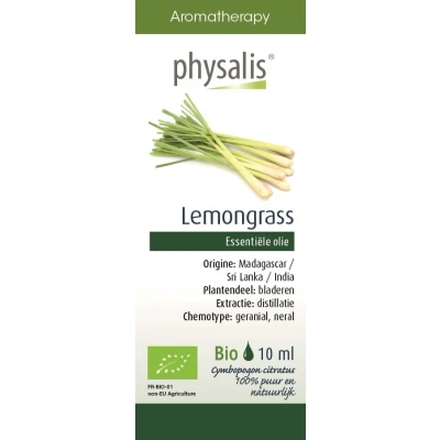 Afbeelding van Physalis Lemongrass bio 10 ml