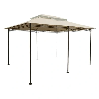 Afbeelding van Cape Town Vervangdak voor paviljoen, 4 x 3 m, waterdicht, in kleuren, paviljoendak met pvc coating (beige)