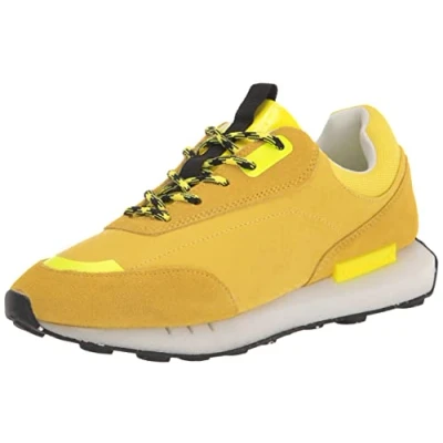 Afbeelding van Desigual Dames Shoes_Jogger_Colo 8023 Fresh Yellow Sneaker, 38 EU
