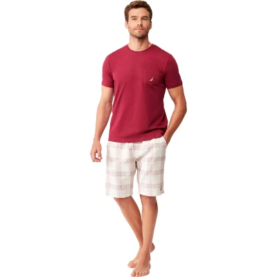 Afbeelding van Achelia SET Pyjama, Heren, Maat: Small, Burgundy