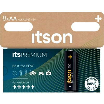 Afbeelding van ITSON ITSPREMIUM AA / LR6 Batterijen 8 Stuks