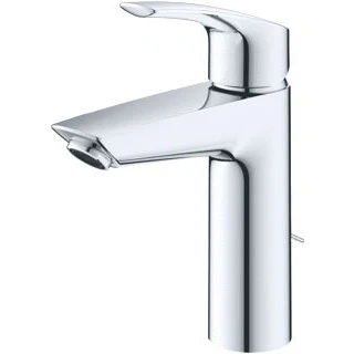 Afbeelding van Grohe Eurosmart wastafelmengkraan M size met ketting chroom