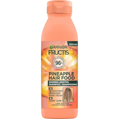 Afbeelding van Garnier Fructis Hair Food Pineapple Shampoo 350ml Lang, dof haar
