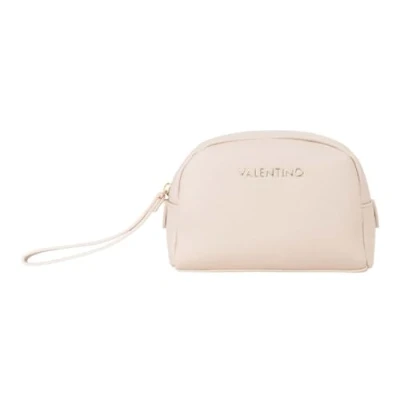 Afbeelding van VALENTINO toilettas Fae Re Soft Cosmetic Case Ecru beige