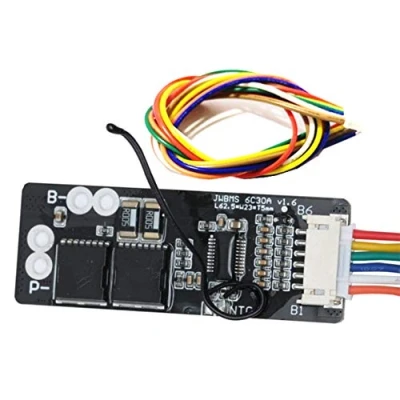 Afbeelding van 6S 30A Li ion Lithium 18650 batterij BMS PCB PCM Power Protection Board met NTC