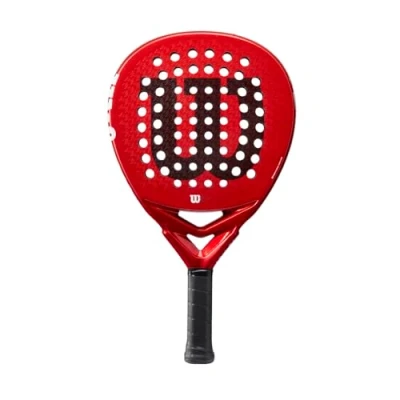 Afbeelding van Wilson Bela Elite Padel V2.5 Padelracket Rood/Zwart