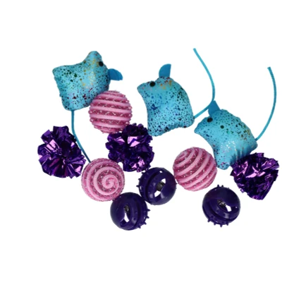 Afbeelding van Pawise Ball &amp; Mice Value Pack 12PC