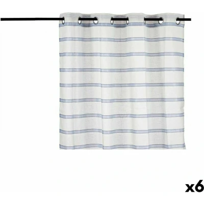 Afbeelding van Gordijn Strepen Blauw 140 x 0,1 260 cm (6 Stuks)