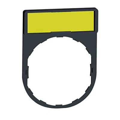 Afbeelding van Schneider Electric Identificatieplaatje wit/geel, Automatisering