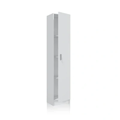 Afbeelding van 13Casa Kawai 1 multifunctionele kast deur afmetingen: 37 x 180 cm melamine wit
