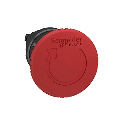 Afbeelding van Schneider Electric Voor lem., ronde f. Drukknop. Ř 22, ZB4BS8447, Knoppen + Schakelaars, Rood