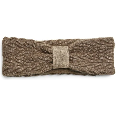 Afbeelding van Pieces Pcnohanna Headband Lurex Fossil Gold BRUIN One Size