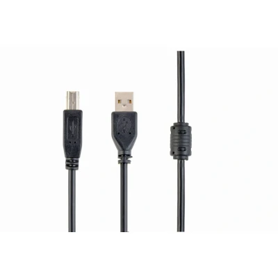 Afbeelding van CablExpert CCF USB2 AMBM 6 Printerkabel, 1.8 meter, Premium