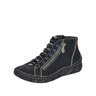 Afbeelding van Rieker Dames 55048 enkellaarzen, zwart 00, 37 EU