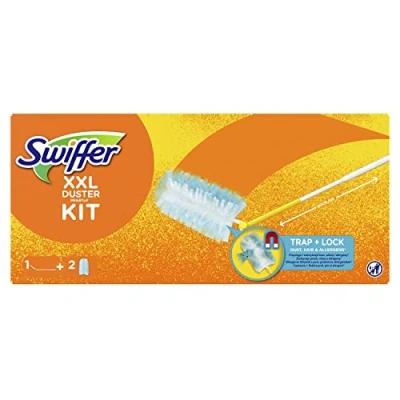 Afbeelding van Swiffer Duster XXL starterskit + 2 stofdoekjes, in een doos stofwisser