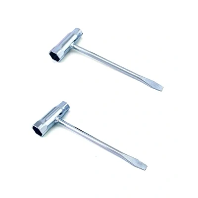 Afbeelding van QWORK combinatiesleutel, T sleutel, bougiesleutel, 13 mm x 19