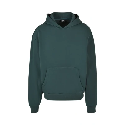 Afbeelding van Urban Classics Ultra Heavy Hoodie, Heren, Maat: 4XL, Bottlegreen