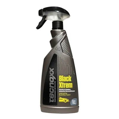 Afbeelding van Tecnoxx Black Xtrem Pro kunststof en gummen voor buiten, 750 ml, XL verpakking met sproeiapparaat