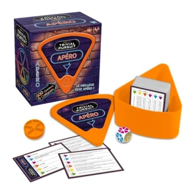 Afbeelding van Winning Moves Trivial Pursuit Apero 12 jaar + kaartspel voor kinderen quizspel reisspel educatief spel educatieve kaarten quizspellen