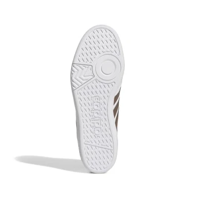 Afbeelding van adidas Uniseks Volwassen HOOPS 4.0 SHOES, ftwr white/earth strata/grey two, 40 2/3 EU