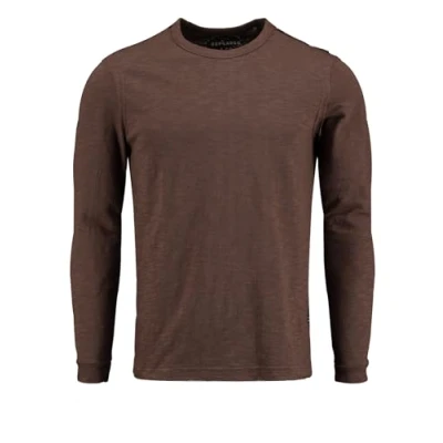 Afbeelding van Key Largo Longsleeve, Heren, Maat: 3XL, Mud brown