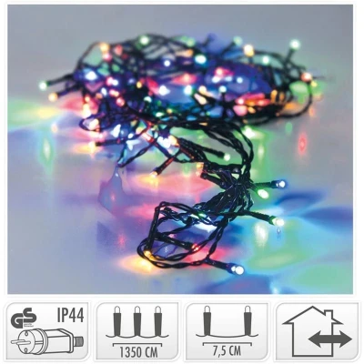 Afbeelding van LED verlichting 180 LED&#039;s 13.5 meter multicolor
